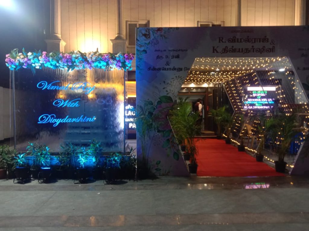 GDS marriage hall stage1 decoration